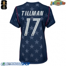 Maglie da calcio Stati Uniti Malik Tillman #17 Seconda Maglia Femminile Mondiali 2026  Manica Corta